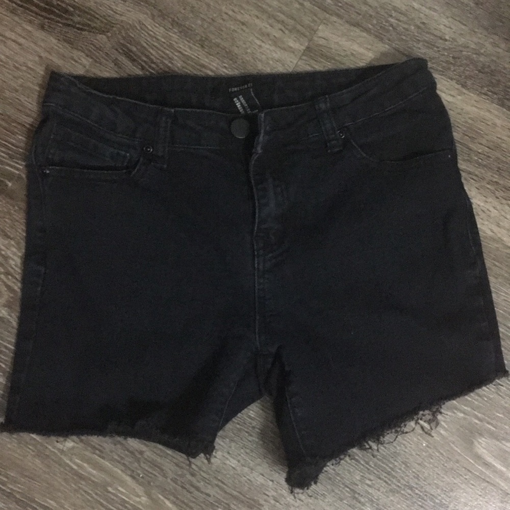 Black shorts